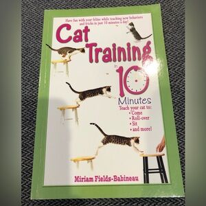 Cat Training In 10 Minutes Paperback Book By Miriam Fields-Babineau